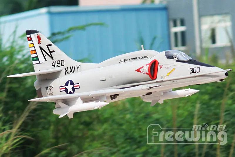 Freewing A4 Skyhawk 80mm EDF Jet | Toylandeu