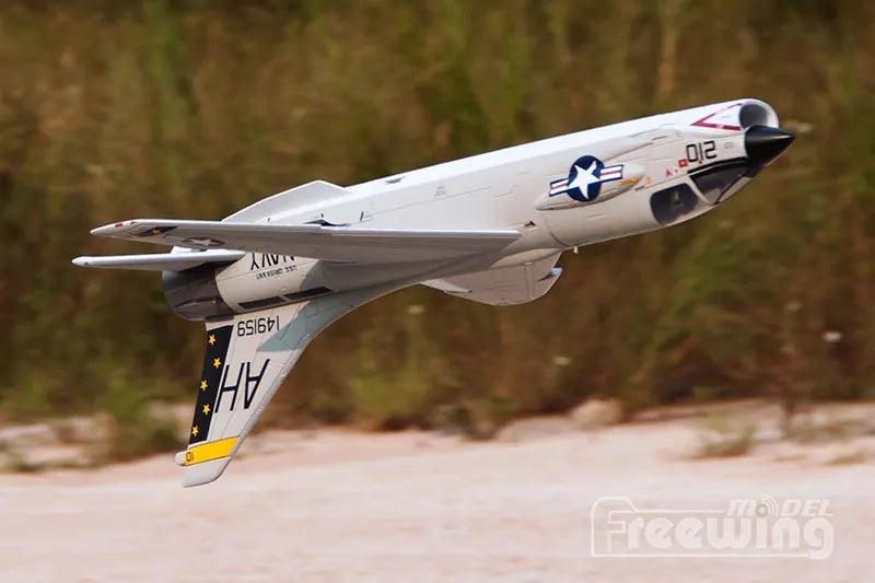 Freewing Rc Plane | 64Mm F8E Crusader Jet | Toylandeu