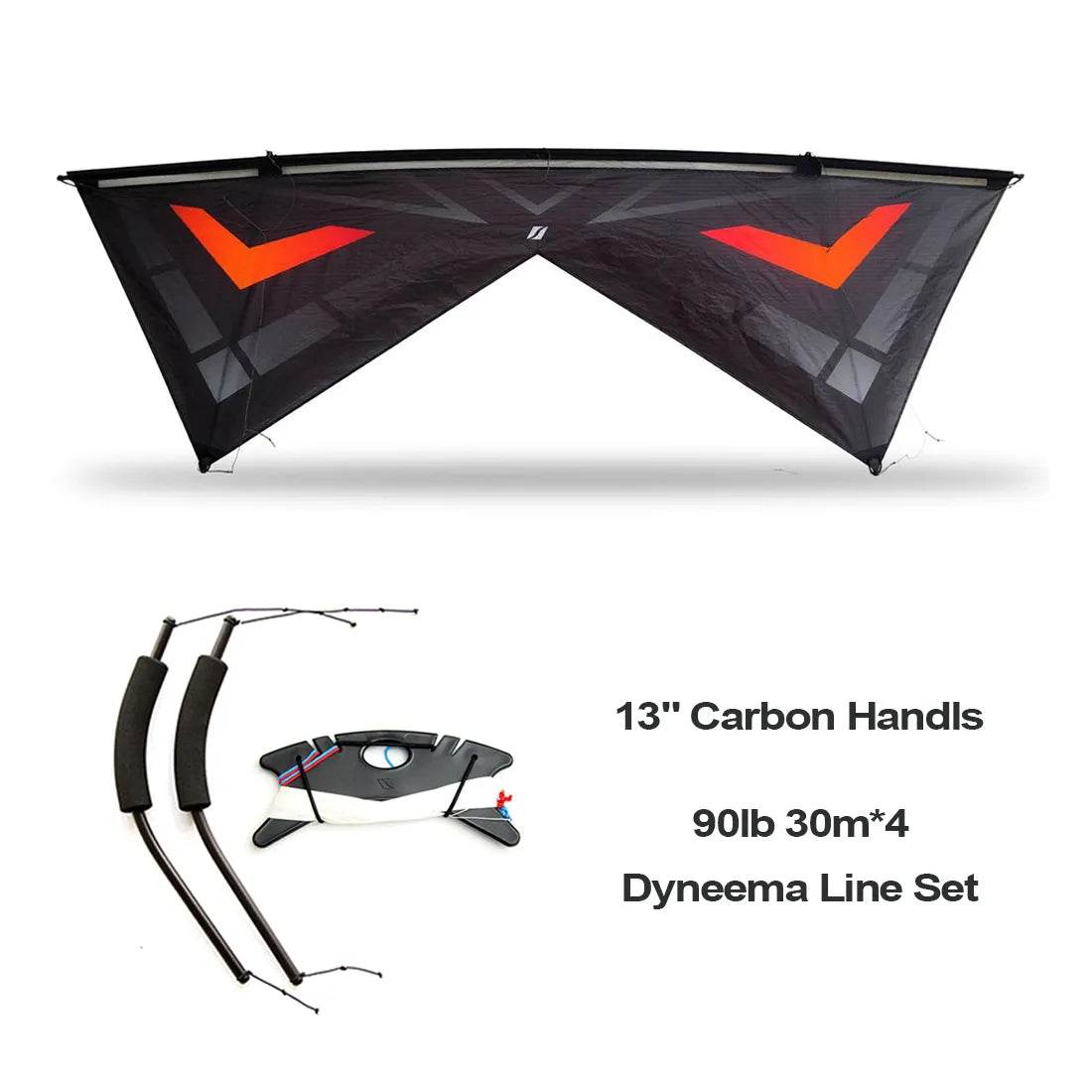 Freilein 2.38m Quad Line Stunt Kite - Ultimate Windrider Experience - ToylandEU