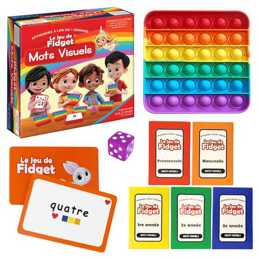 French Fidget Game | Vocabulary Builder | Toylandeu™