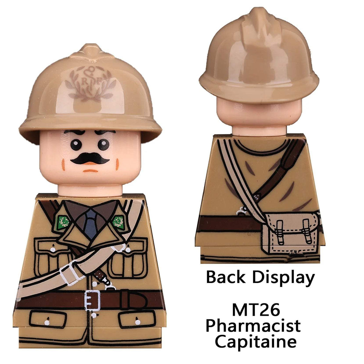 French Infantry Brick Set | Lego Compatible | Toylandeu™