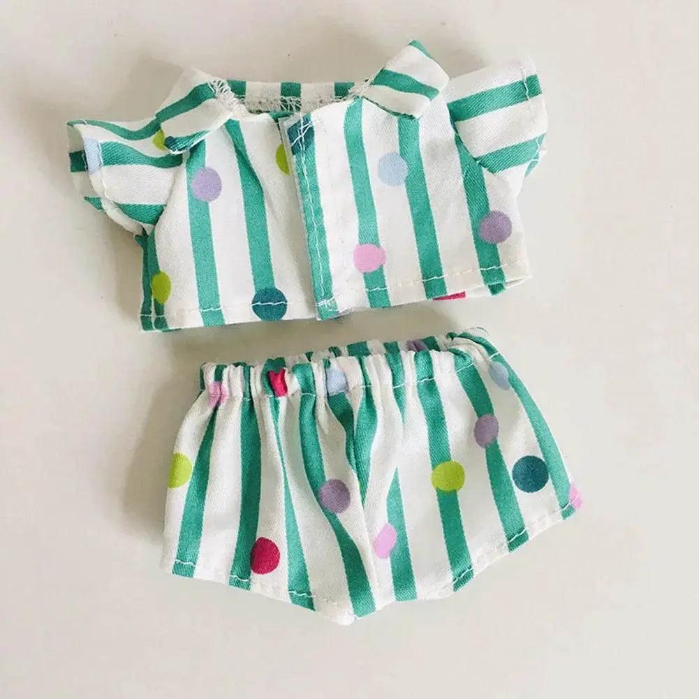  Fresh Charming Labubu Doll Clothes Set 15cm Toyland EU -  ToylandEU™