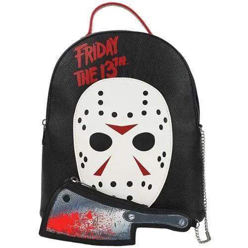 Jason Mask Mini Backpack With Knife Coin Purse Front Pocket - ToylandEU