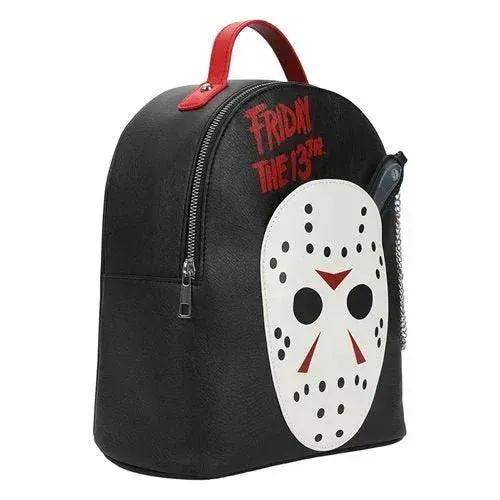 Jason Mask Mini Backpack With Knife Coin Purse Front Pocket - ToylandEU