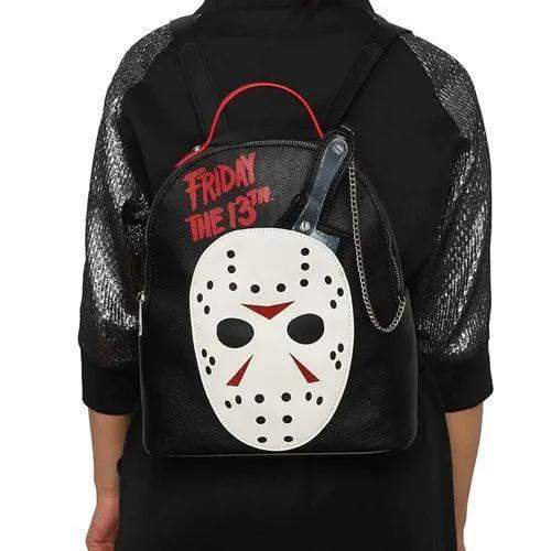Jason Mask Mini Backpack With Knife Coin Purse Front Pocket - ToylandEU