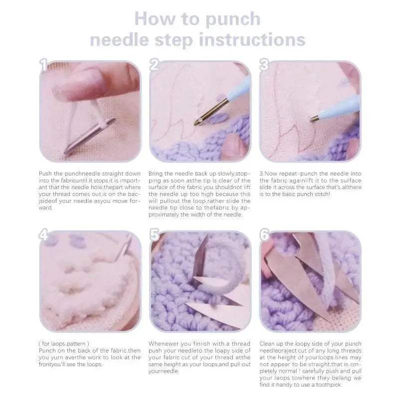  Friendly Owl Punch Needle Craft Kit - Beginner's DIY Embroidery Set, 20x20cm, Fun Needlework for Adults -  ToylandEU™