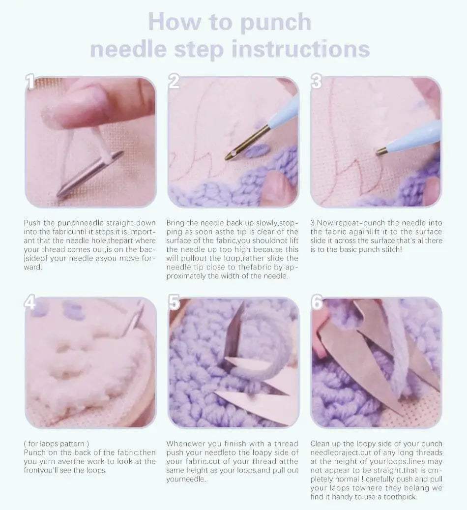  Friendly Owl Punch Needle Craft Kit - Beginner's DIY Embroidery Set, 20x20cm, Fun Needlework for Adults -  ToylandEU™