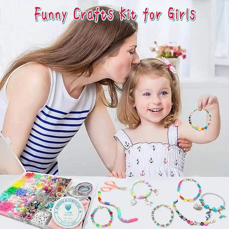 Friendship Bracelet Kit Beads Set For DIY Jewelry Craft Projects - ToylandEU