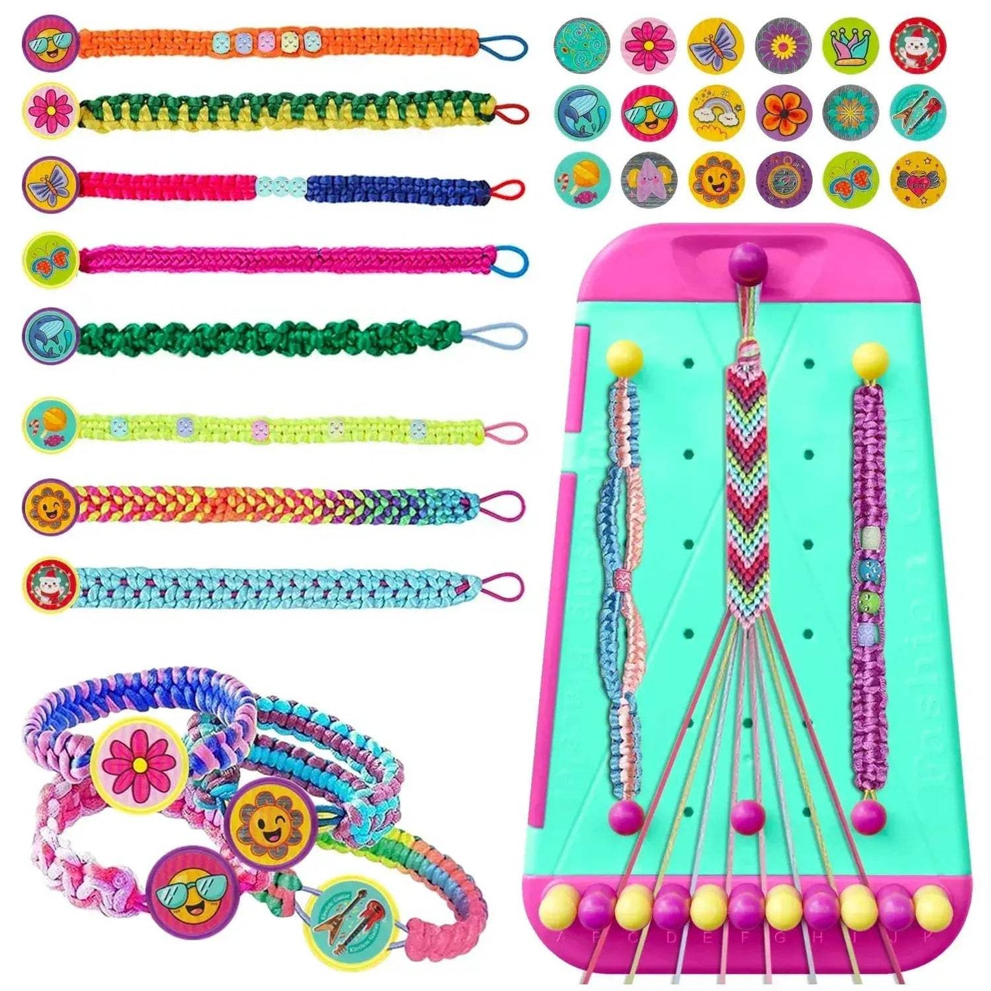 Friendship Bracelet Kit For Girls Jewelry Making Easy Craft Set - ToylandEU