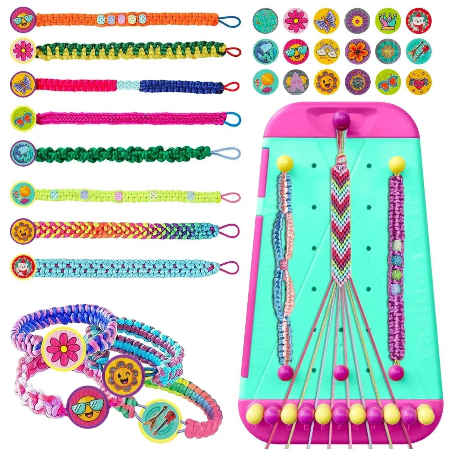 Friendship Bracelet Kit For Girls Jewelry Making Easy Craft Set - ToylandEU
