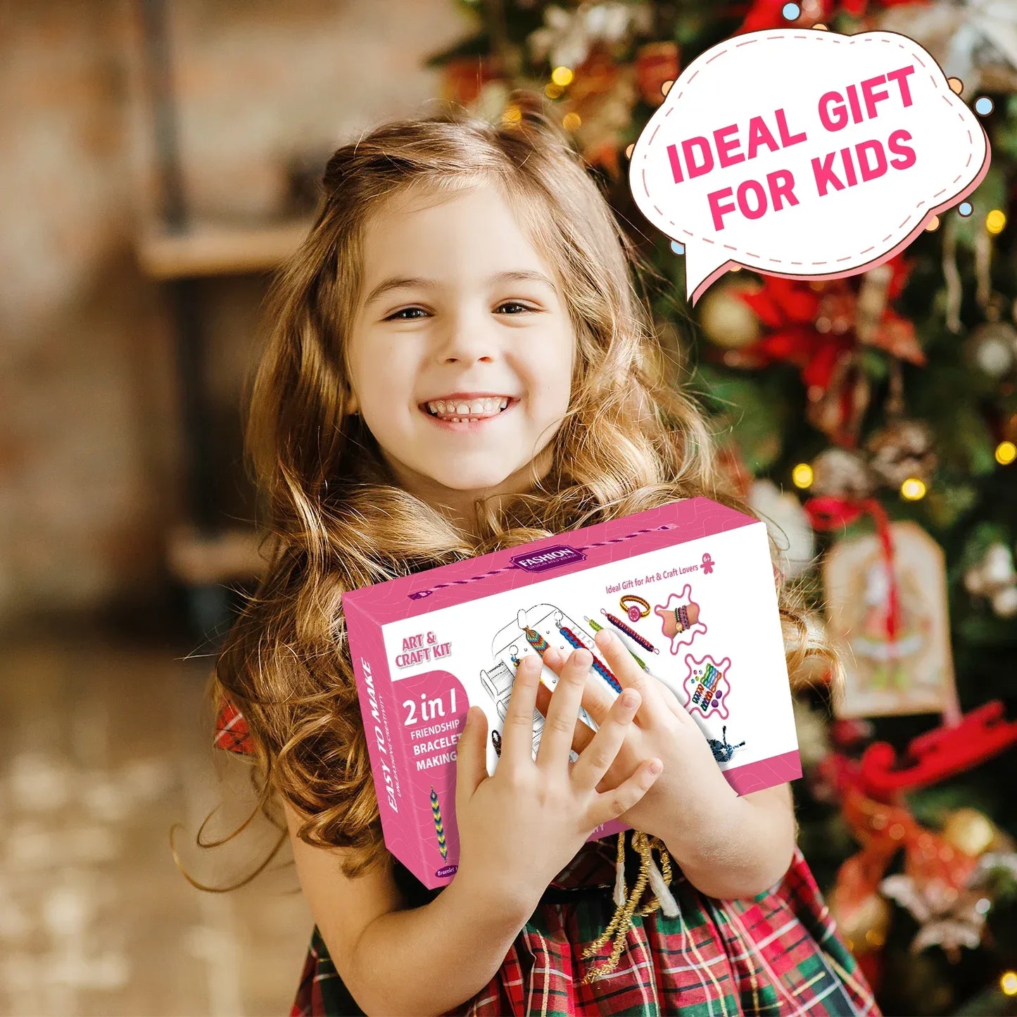 Friendship Bracelet Making Kit For Girls Arts And Crafts - ToylandEU