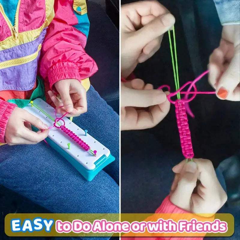 Friendship Bracelet Making Kit For Girls Easy DIY Jewelry - ToylandEU