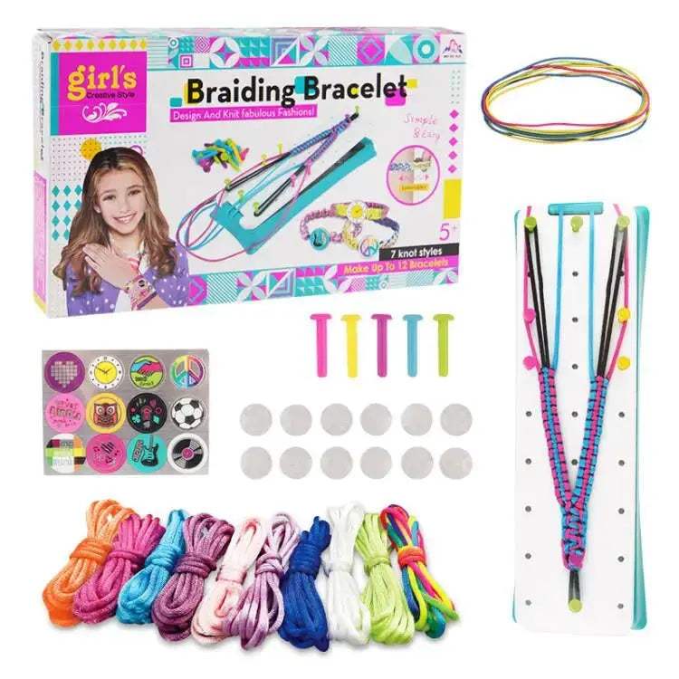 Friendship Bracelet Making Kit For Girls Easy DIY Jewelry - ToylandEU