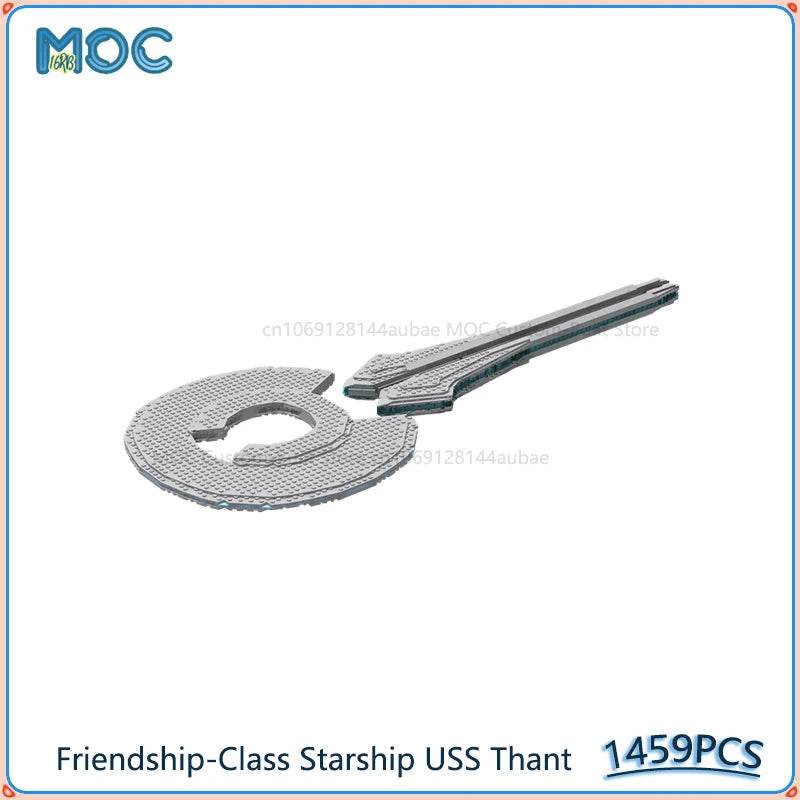 Friendship-Class Starship USS Thant Mo'del MOC Building Blocks 1459PCS Building Bricks MOC - ToylandEU