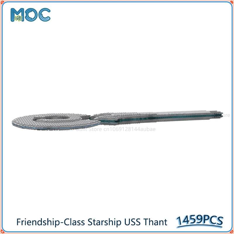Friendship-Class Starship USS Thant Mo'del MOC Building Blocks 1459PCS Building Bricks MOC - ToylandEU