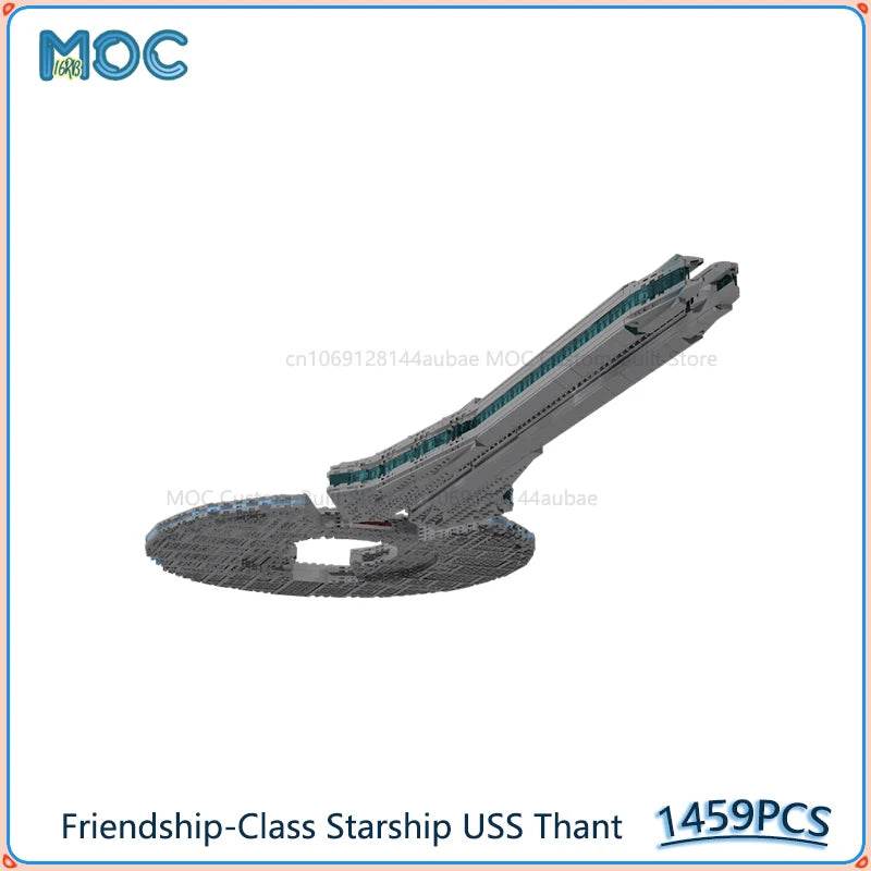 Friendship-Class Starship USS Thant Mo'del MOC Building Blocks 1459PCS Building Bricks MOC - ToylandEU