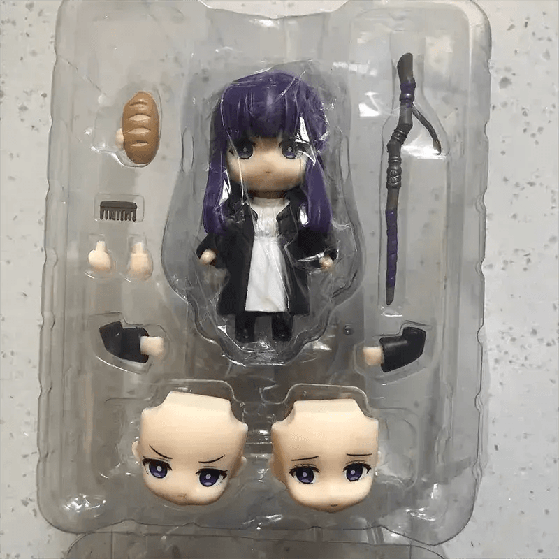 Frieren Fern Action Figure In Dynamic Spellcasting Pose - ToylandEU