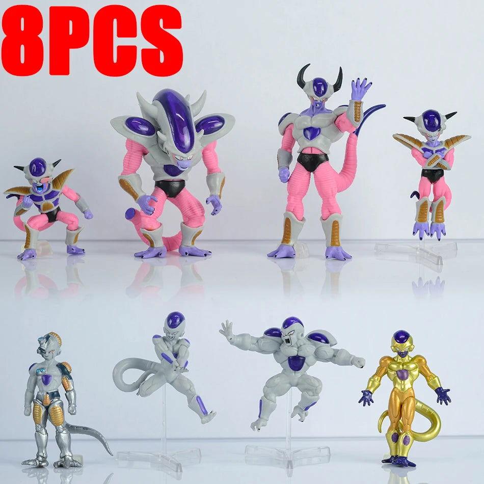  Frieza Dragon Ball Z Figure Set 8 PVC Premium Figures 