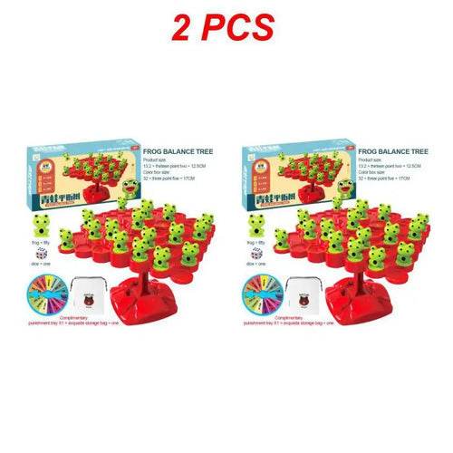 Frog Adventure Montessori Math Balancing Puzzle Board for Kids - ToylandEU
