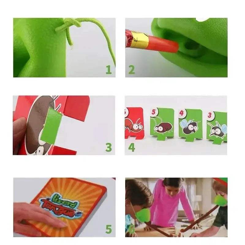 Frog Lizard Mask Interactive Board Game For Family Fun - ToylandEU
