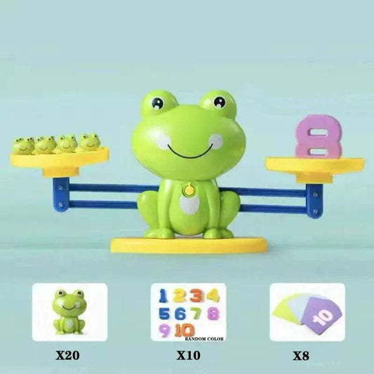  Frog Math Balance Toy Premium For Montessori Addition -  ToylandEU™