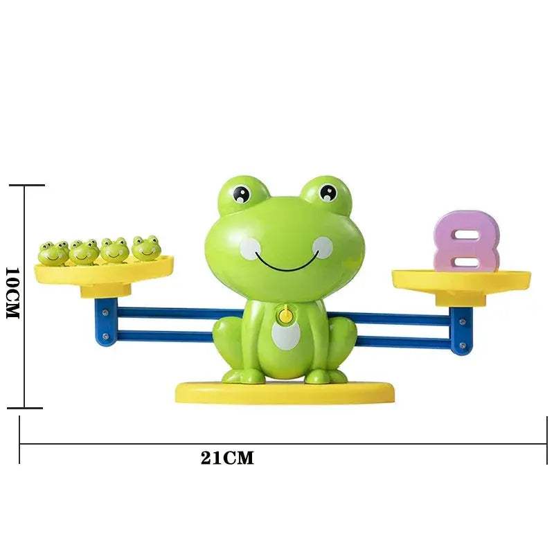 Frog Math Balance Toy For Montessori Addition Subtraction Training - ToylandEU