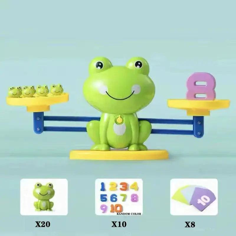  Frog Math Balance Toy Premium For Montessori Addition -  ToylandEU™
