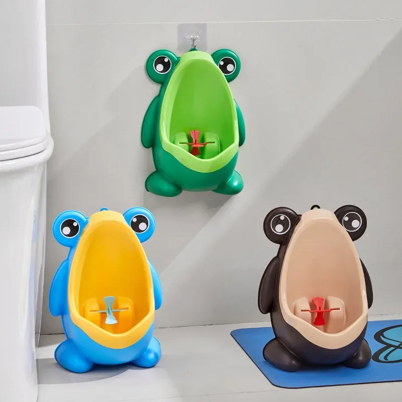 Frog Shape Kids Urinal For Toilet Training Wall Mounted - ToylandEU
