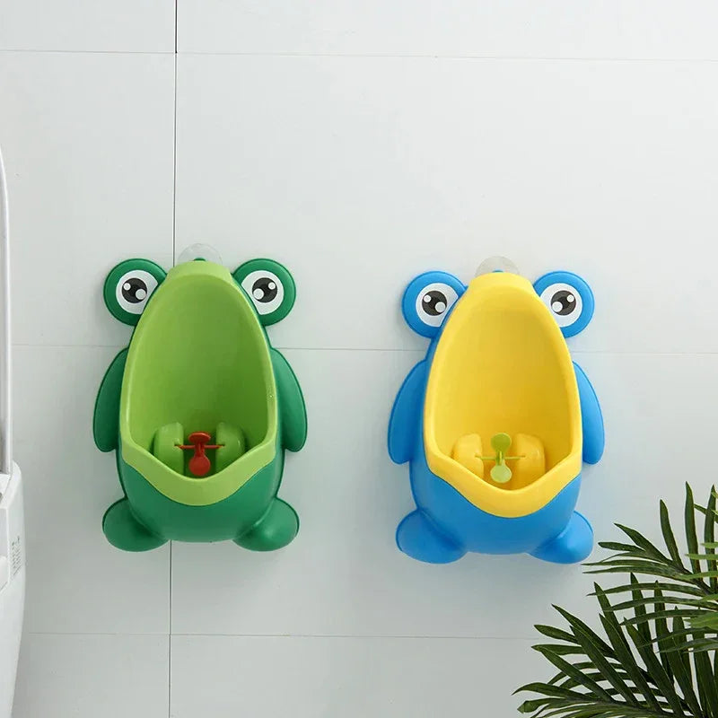 Frog Shape Kids Urinal For Toilet Training Wall Mounted - ToylandEU