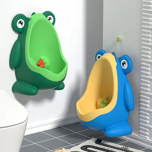 Frog Shape Wall Mounted Potty Urinal For Toilet Training Boys - ToylandEU