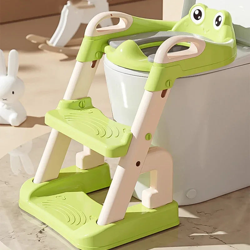 Frog Themed Kids Portable Toilet Potty Training Seat - ToylandEU