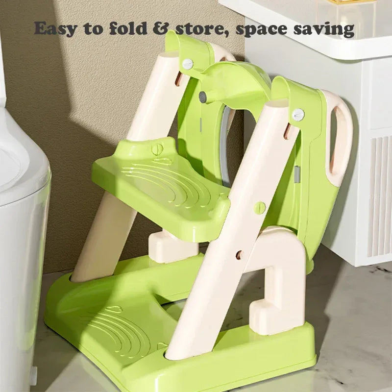 Frog Themed Kids Portable Toilet Potty Training Seat - ToylandEU