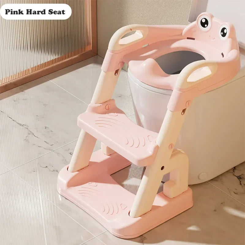 Frog Themed Kids Portable Toilet Potty Training Seat - ToylandEU