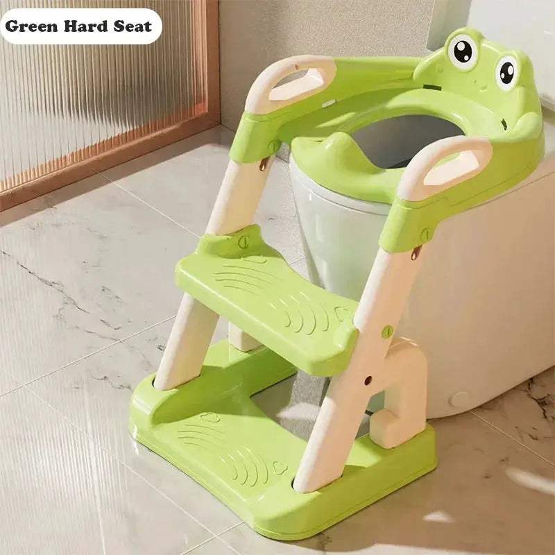  Frog Themed Potty Seat For Kids Safe Toilet Training -  ToylandEU™