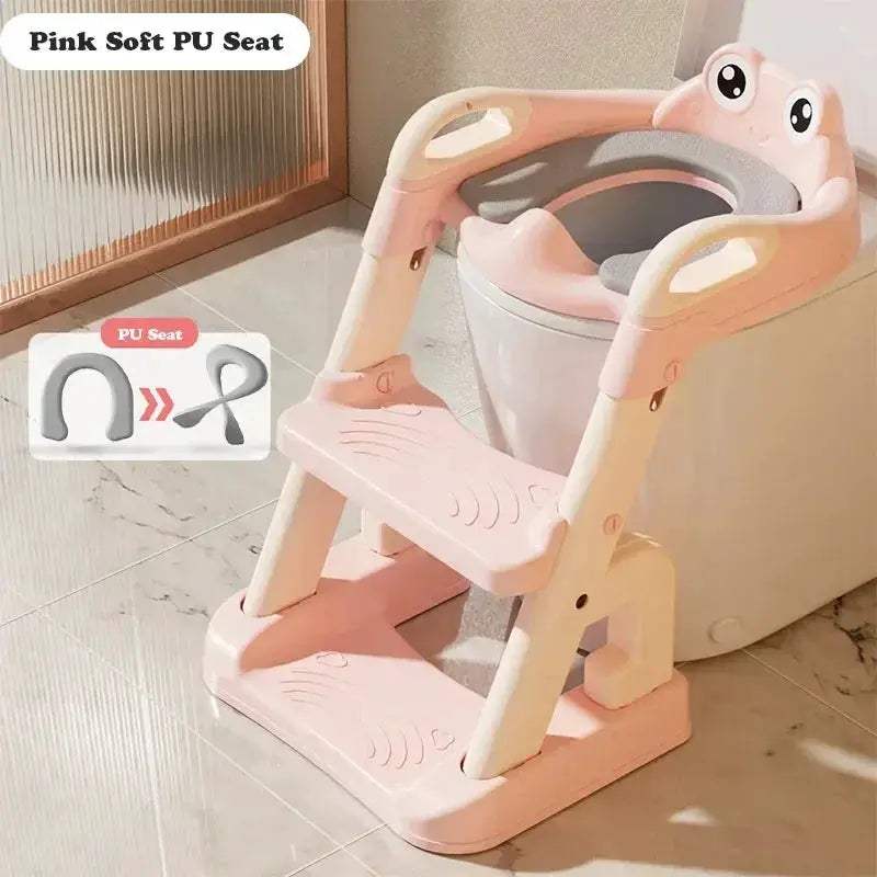  Frog Themed Potty Seat For Kids Safe Toilet Training -  ToylandEU™