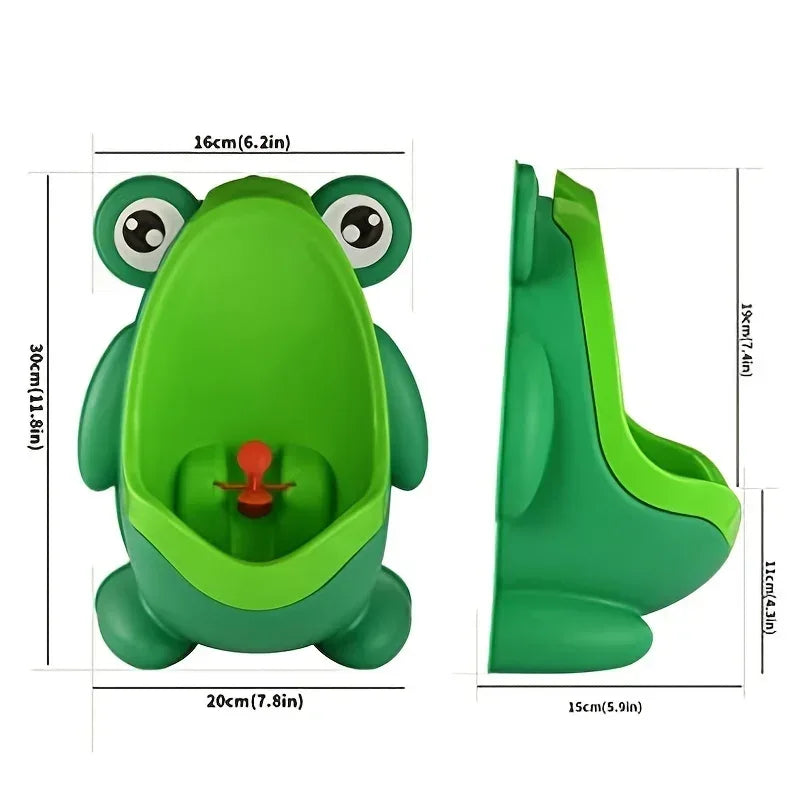 Frog Urinal Potty Training Seat For Boys, Fun Aiming Target - ToylandEU