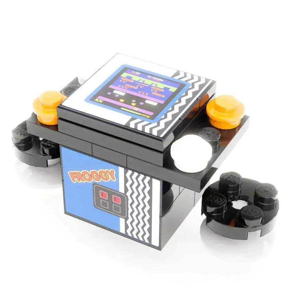Lego Froggy Two-Player Arcade Cabinet With Custom Decals - ToylandEU