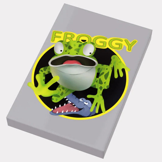Froggy Video Game Cover 2x3 LEGO Tile Custom Print - ToylandEU