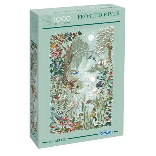  Gibsons Frosted River 1000 Piece Jigsaw Puzzle -  ToylandEU™