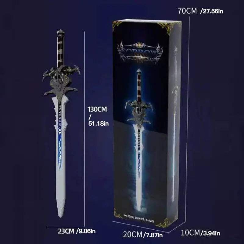  Frostmourne Lich King Sword Lego Compatible Set Premium -  ToylandEU™