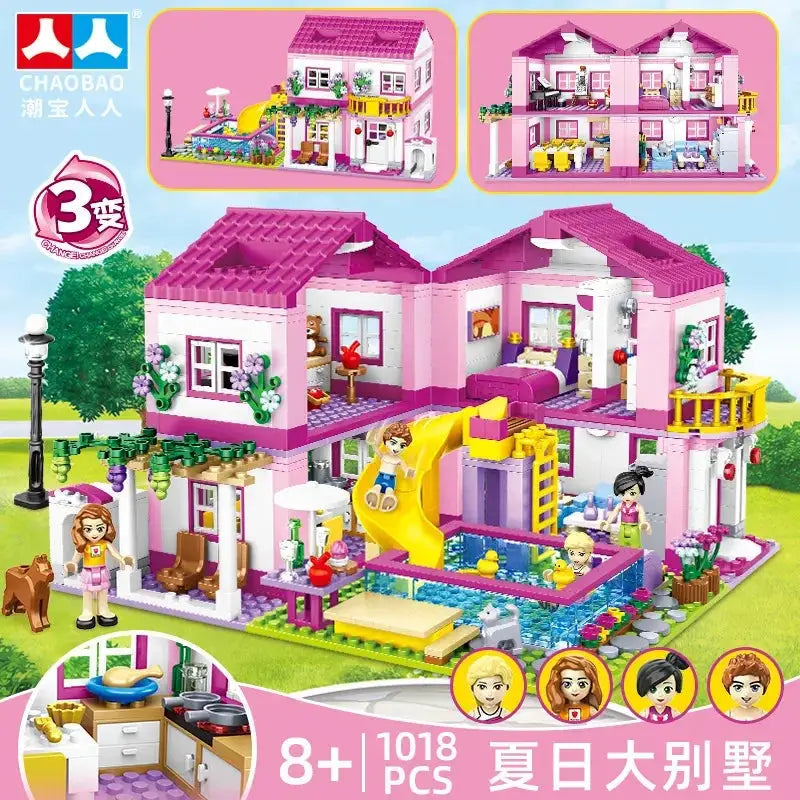 Frozen Princess Ice Castle Building Blocks Set Compatible With Lego - ToylandEU