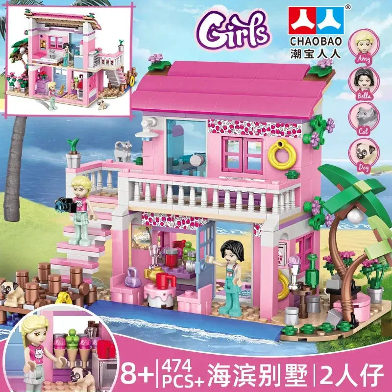 Frozen Princess Ice Castle Building Blocks Set Compatible With Lego - ToylandEU