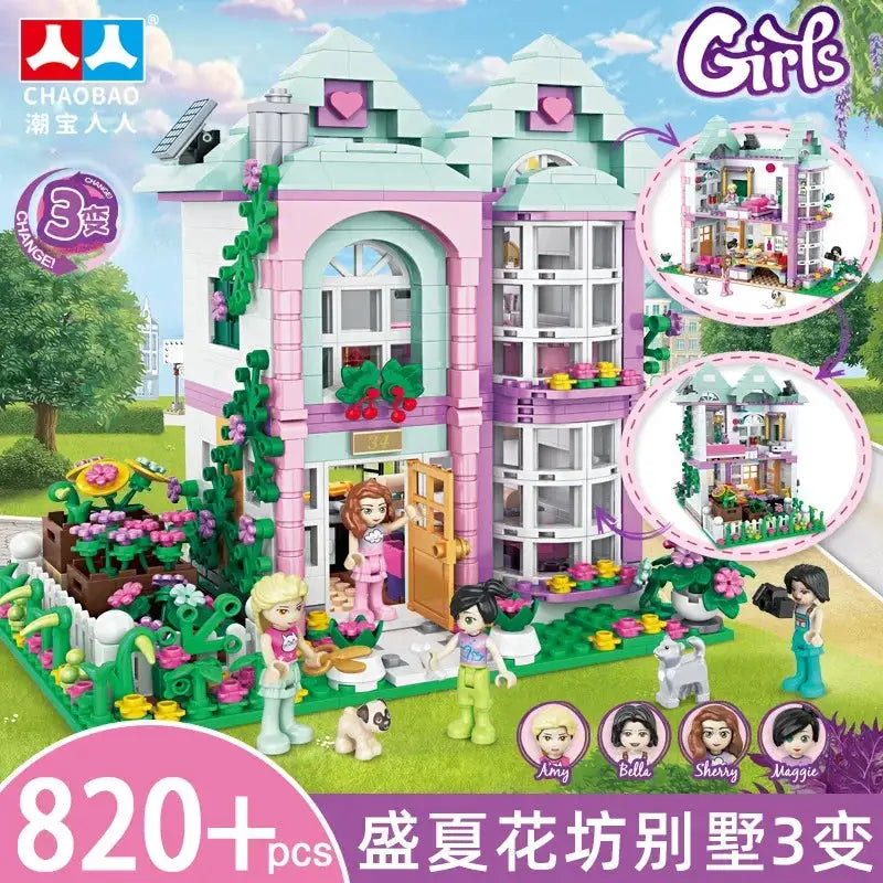 Frozen Princess Ice Castle Building Blocks Set Compatible With Lego - ToylandEU