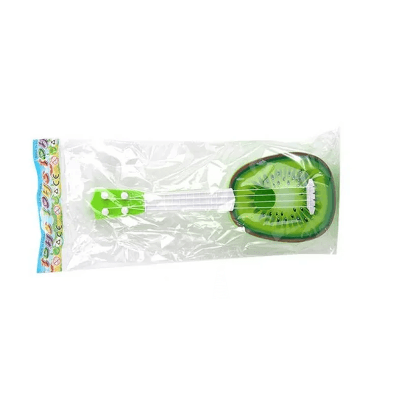 Fruit-Themed 4-String Playable Music Toy Guitar Ukulele for Kids - ToylandEU