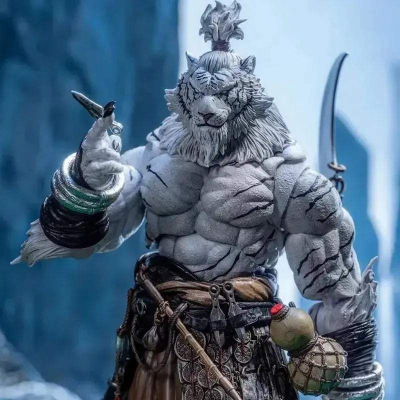FuRay Planet Blade Master Weng White Tiger Limited Action Figure - ToylandEU
