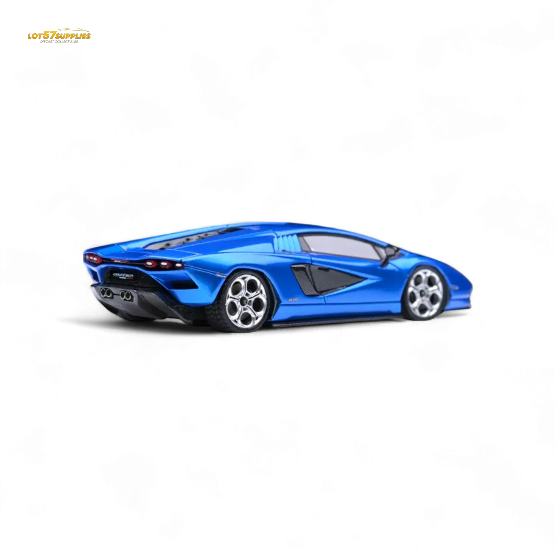 Fuelme Model NEO COUNTACH LPI 800-4 BLU TAHITI DARK BLUE 1:64 Resin - ToylandEU