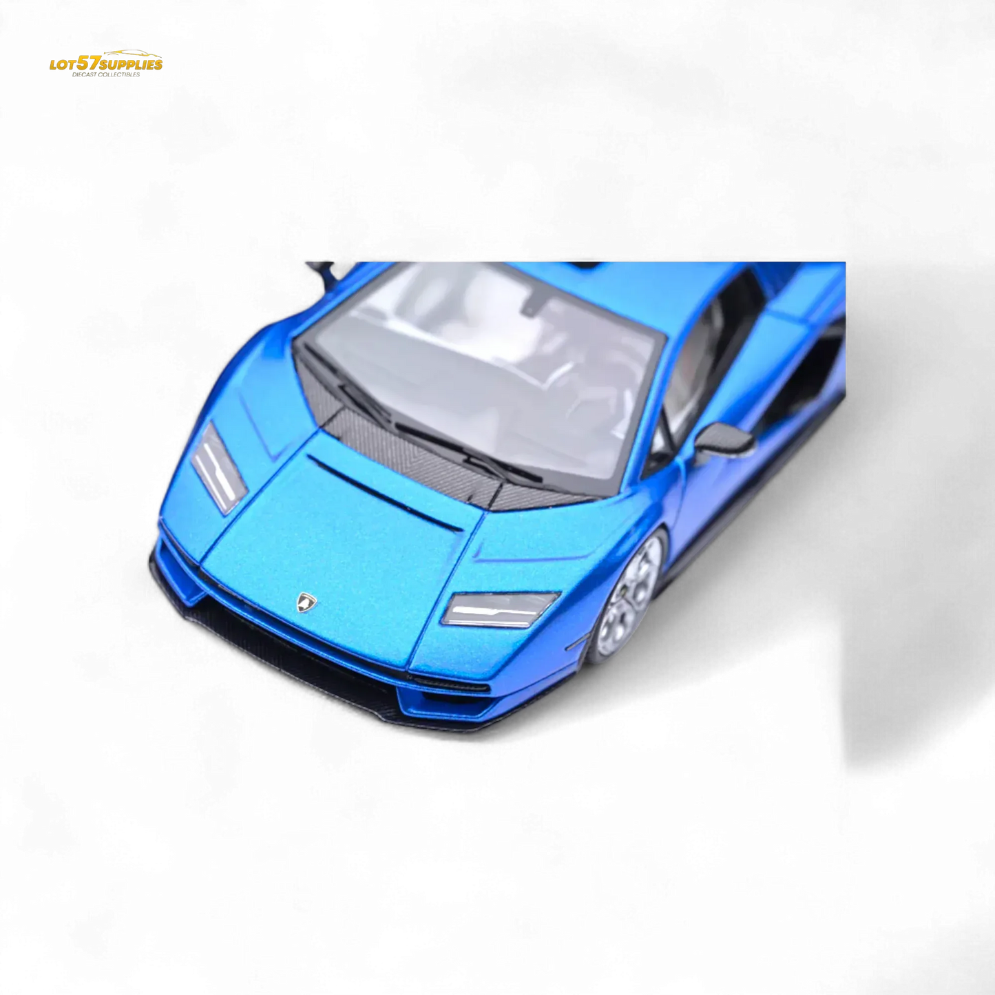 Fuelme Model NEO COUNTACH LPI 800-4 BLU TAHITI DARK BLUE 1:64 Resin - ToylandEU