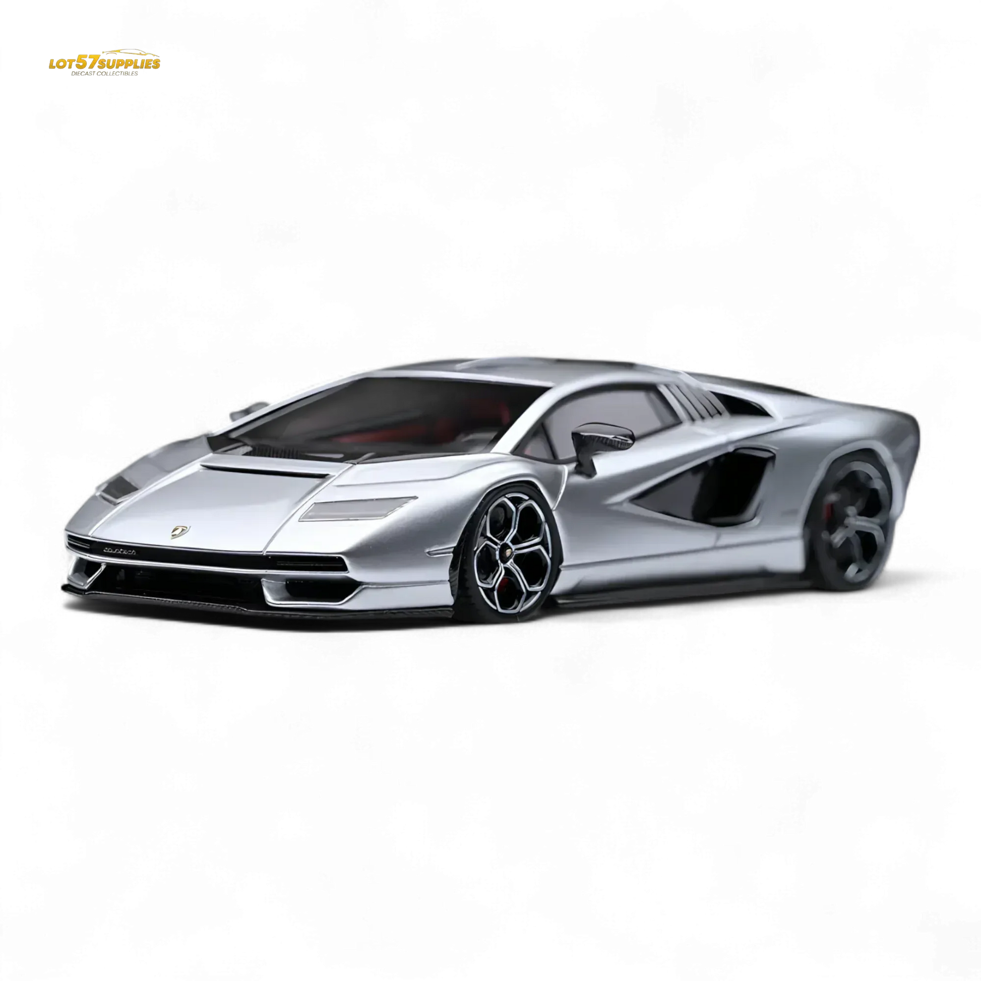 Fuelme Model NEO COUNTACH LPI 800-4 ARGENTO LUNA 1:64 Resin - ToylandEU