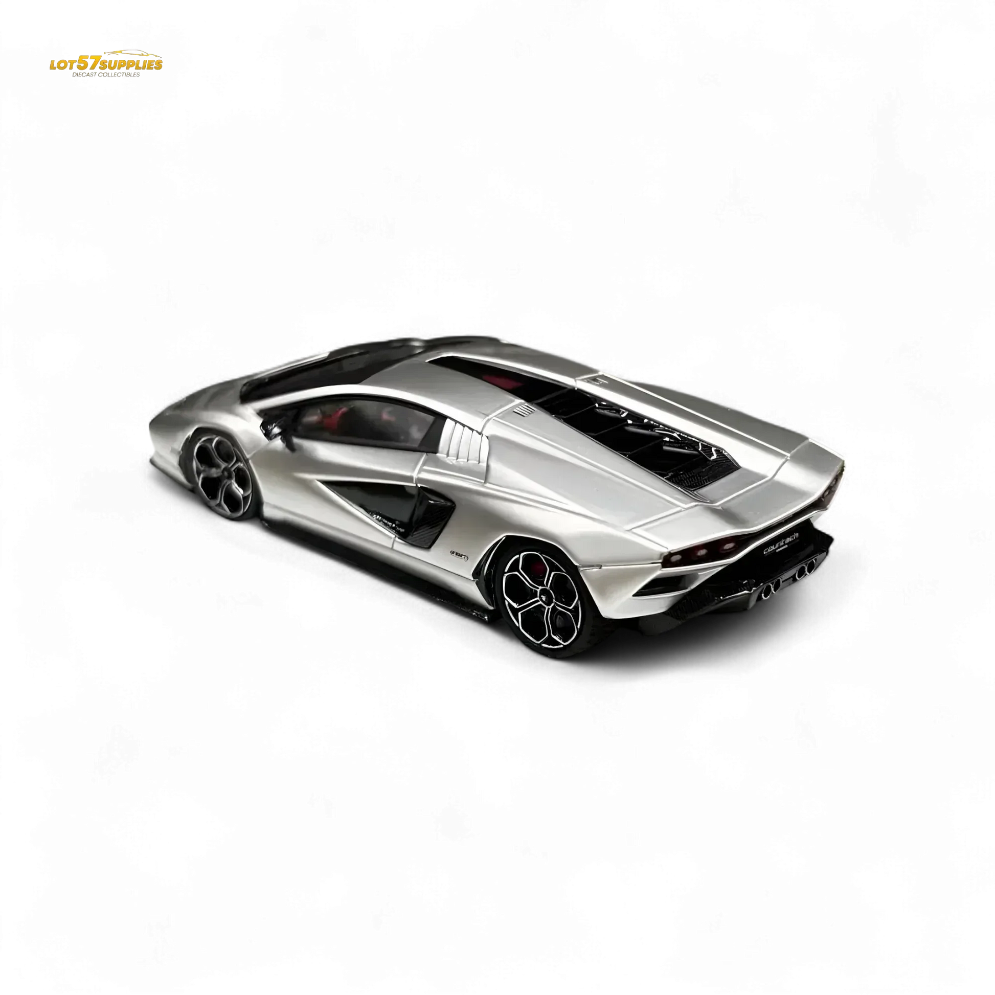 Fuelme Model NEO COUNTACH LPI 800-4 ARGENTO LUNA 1:64 Resin - ToylandEU