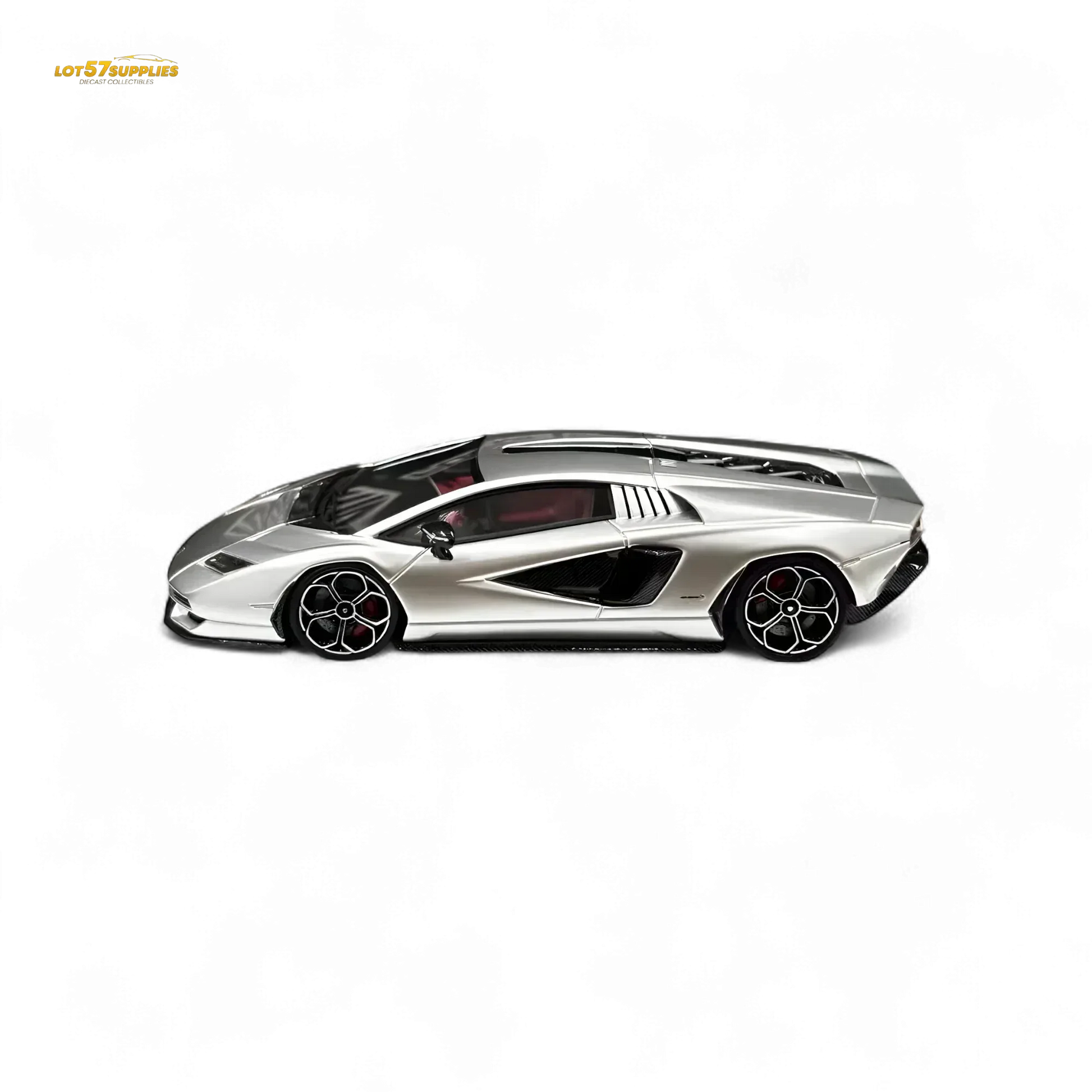 Fuelme Model NEO COUNTACH LPI 800-4 ARGENTO LUNA 1:64 Resin - ToylandEU